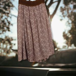 - 🐈‍⬛ Beautiful Bohemian Ash Mauve•Magic•Hippie Skirt Sz Large